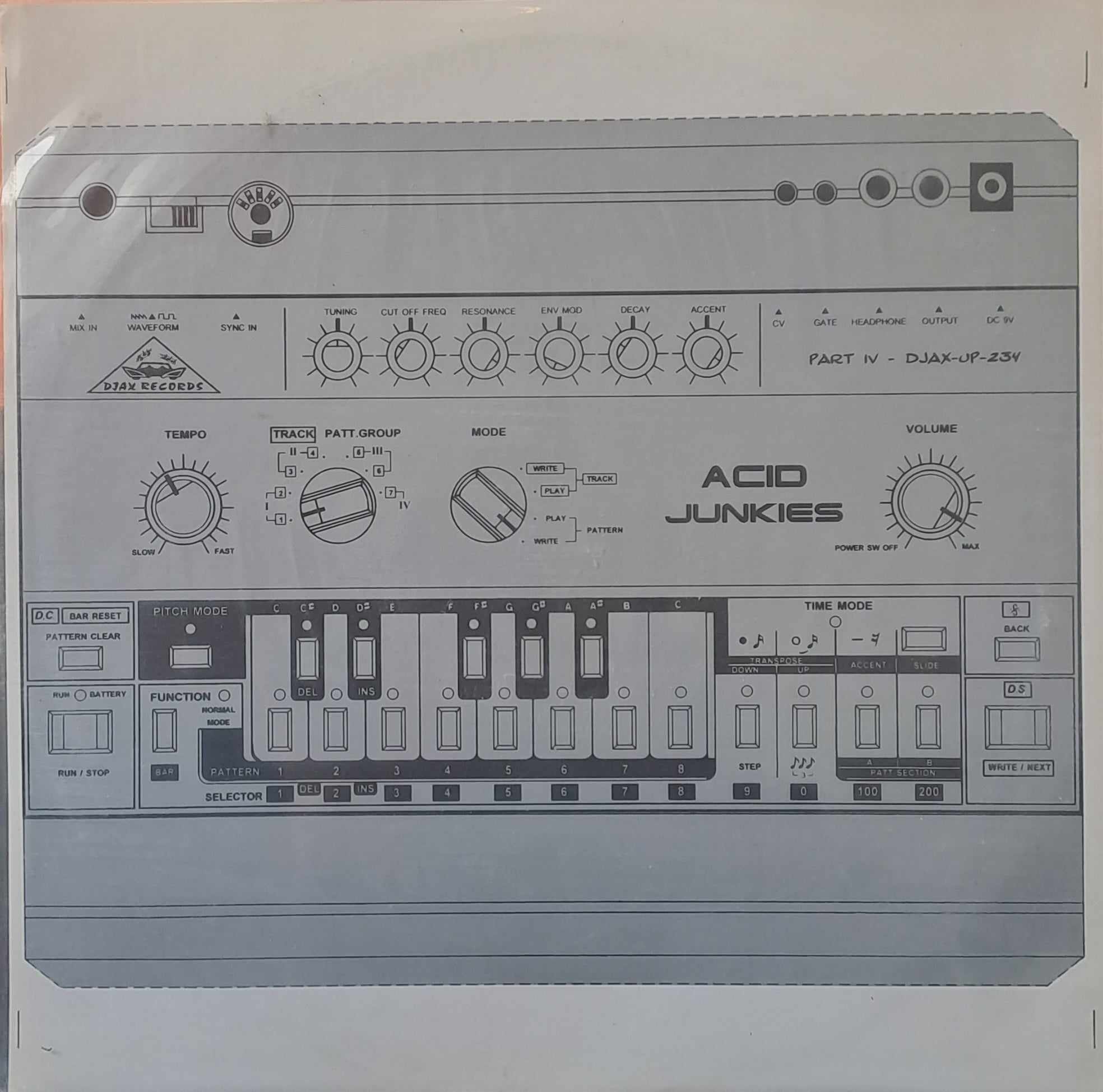 Djax-Up-Beats 234 - vinyle acid